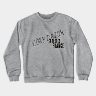 St Tropez France Crewneck Sweatshirt